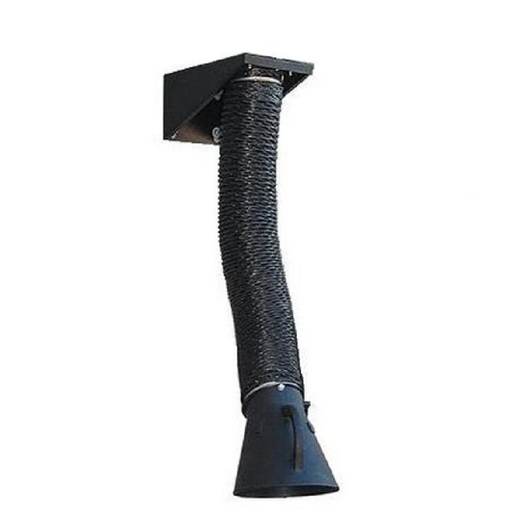 A telescopic exhaust arm by TEKA